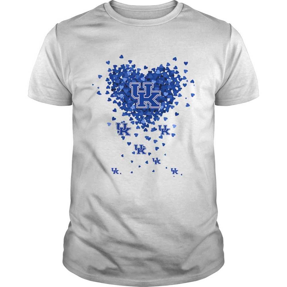 Kentucky Wildcats Tiny Hearts Shape Shirt - Picture 1 of 4